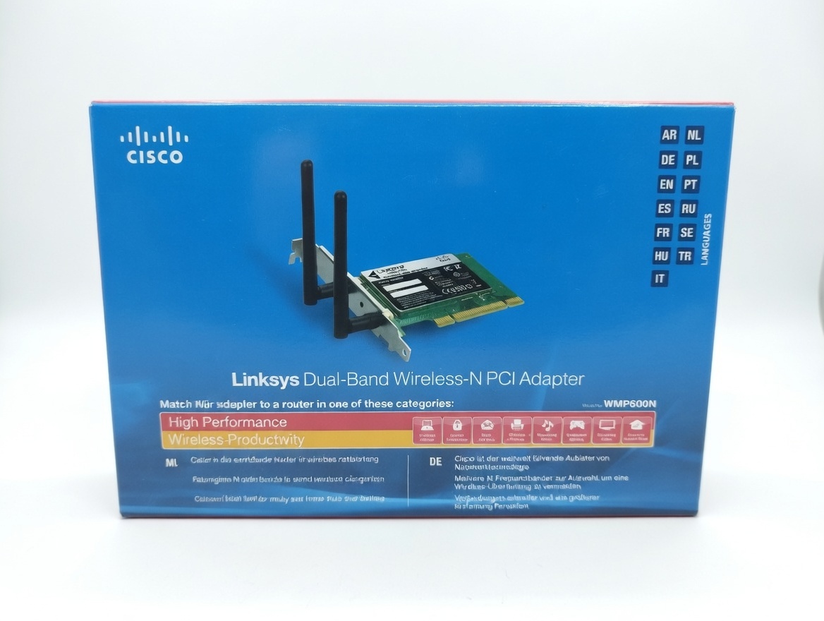 کارت شبکه بی سیم سیسکو WMP600N کارت شبکه بی سیم سیسکو WMP600N
