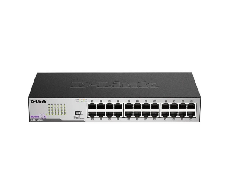 11 سوئیچ استوک شبکه دی لینک D-link DGS-1024D - تصویر 1