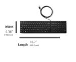 کیبورد باسیم اچ پی ارجینال مدل Hp wired 320K